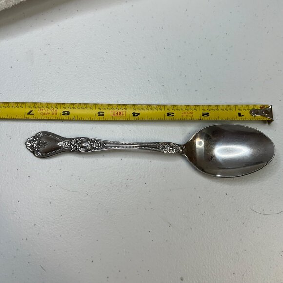 Precious Rose Stanley Roberts Rogers Co Stainless Tablespoon 1970s Korea - Picture 9 of 9